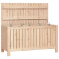 Miniatyrbild 2 av 2: Dynbox svart 115x49x60 cm massiv furu
