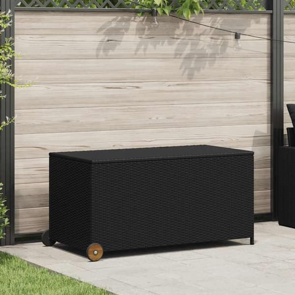 Dynbox svart 120x65x61 cm konstrotting