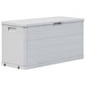 Miniatyrbild 1 av 2: Dynbox 280 liter ljusgrå