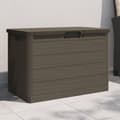 Miniatyrbild 1 av 2: Dynbox brun 77,5x44,5x53 cm polypropen