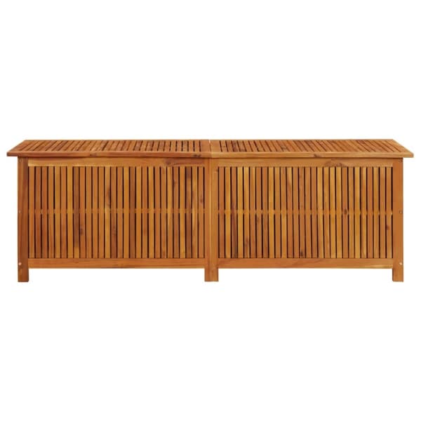 Dynbox 175x50x58 cm massivt akaciaträ