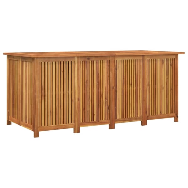 Dynbox 175x80x75 cm massivt akaciaträ