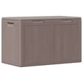 Miniatyrbild 2 av 2: Dynbox 180 liter brun PP-rotting