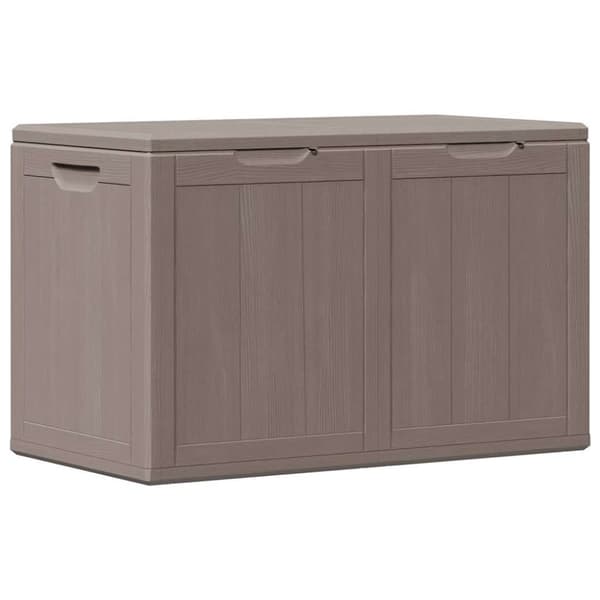 Dynbox 180 liter brun PP-rotting