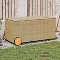 Miniatyrbild 1 av 2: Dynbox med hjul blandad beige 190L konstrottning