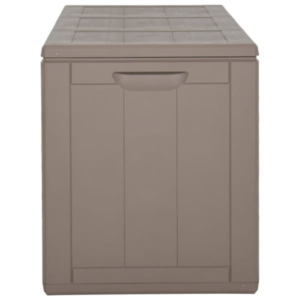 Dynbox 270 liter brun PP-rotting