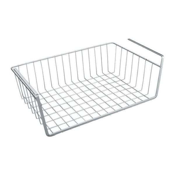 Metaltex Kanguro säilytyskori 40x26x14 cm hopea