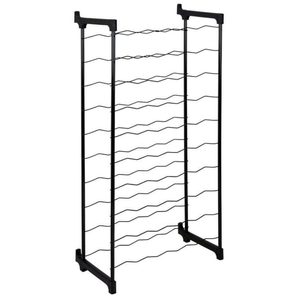 Tomado-Metaltex Barbera vinställ för 50 flaskor 108x50x26 cm Svart
