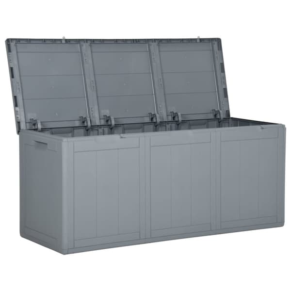 Dynbox 270 liter grå PP-rotting