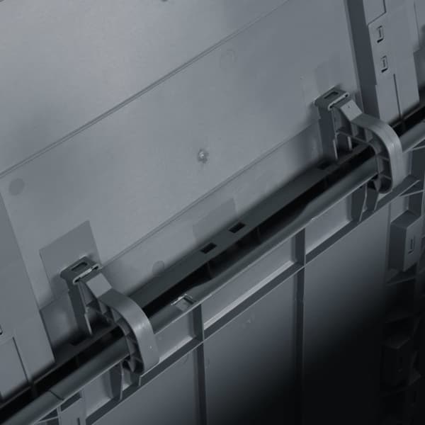 Dynbox 270 liter grå PP-rotting