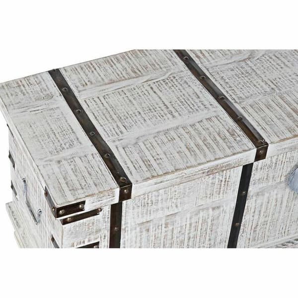 Förvaringsbox - DKD Home Decor - Mango trä - Metall - 116x40x45 cm - Eleganta och praktisk