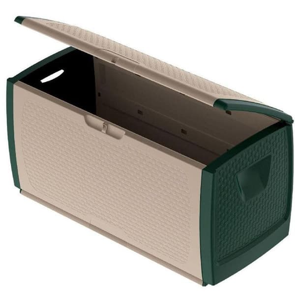 Förvaringsbox "Mettitutto Big" - Beige/Grön - 122 x 56 x 63 cm