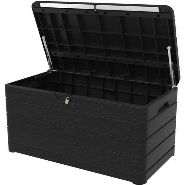 Trädgårdskista DOLOMITI - Resin - Kapacitet 500L - Antracit