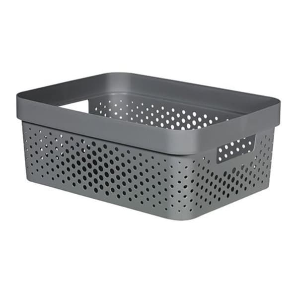 Curver Infinity Dots Storage Box 11L Antracit
