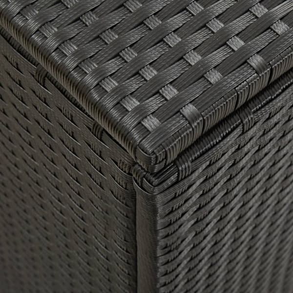Dynbox konstrotting 200x50x60 cm svart