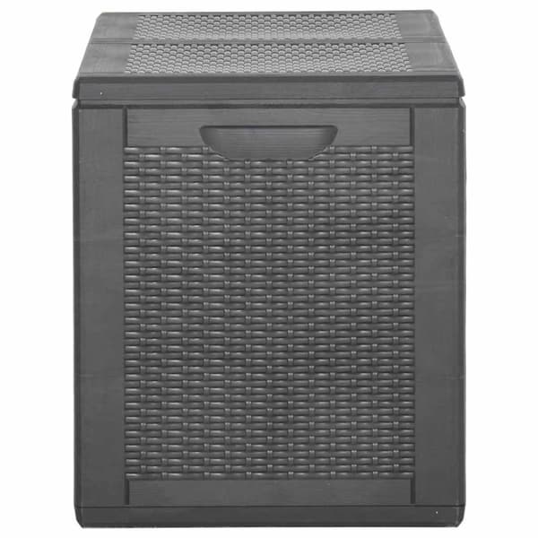 Dynbox 180 liter svart PP-rotting