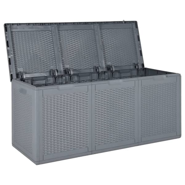 Dynbox grå PP rotting 270 l