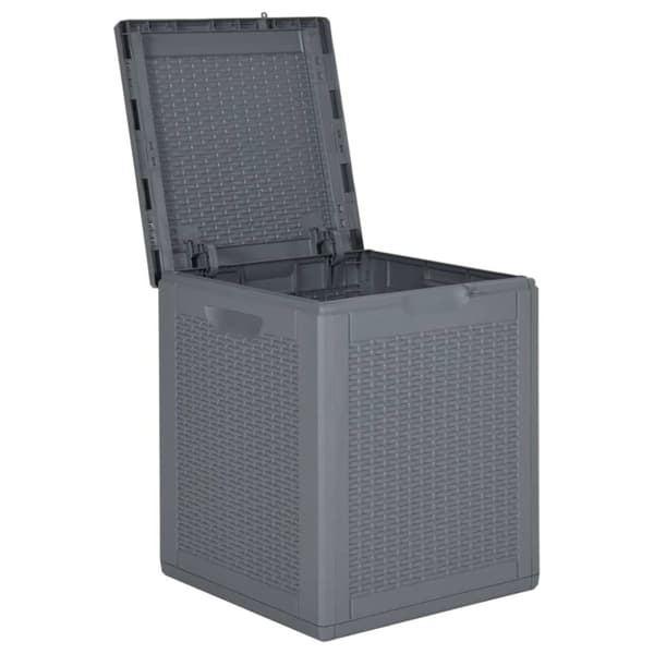 Dynbox grå PP rotting 90 l