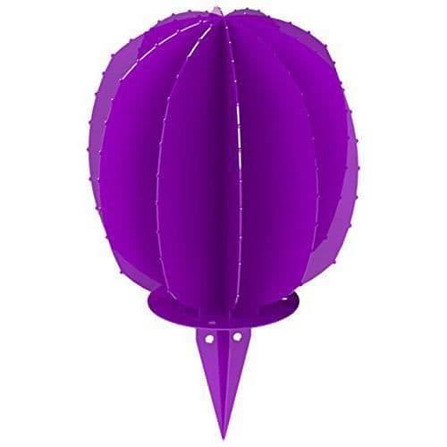 Bourguignon Kaktus dekorativ boll 9,2 cm Lila - CAC03BOU092VLET