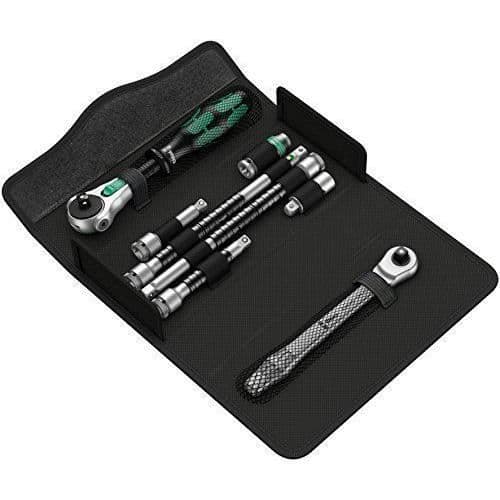 Verktygsset - Wera - Kraftform Kompakt - 8 delar - Zyklop hastighetsspärr - Metall