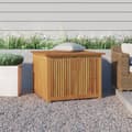 Miniatyrbild 1 av 2: Dynbox 75x75x58 cm massivt akaciaträ