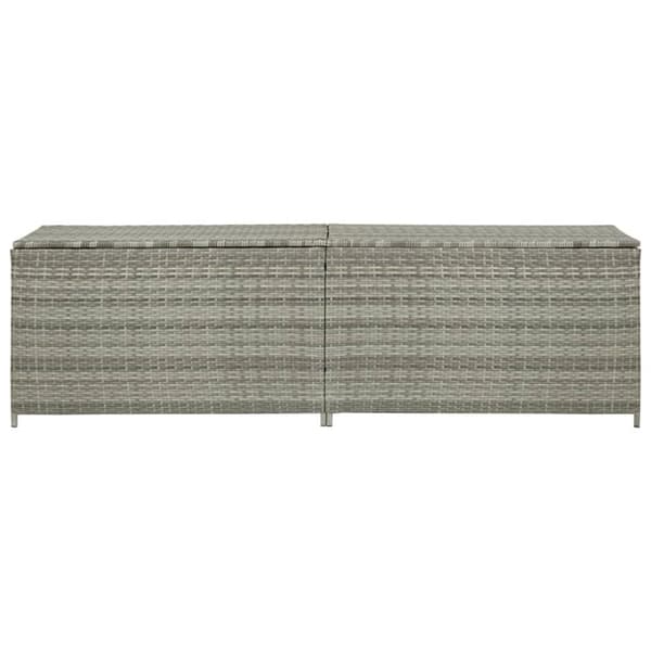 Dynbox konstrotting 200x50x60 cm grå