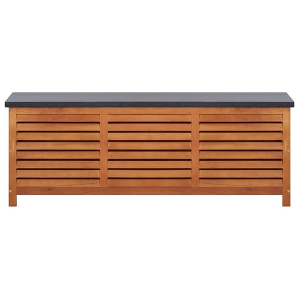 Dynbox 150x50x55 cm massivt eukalyptusträ