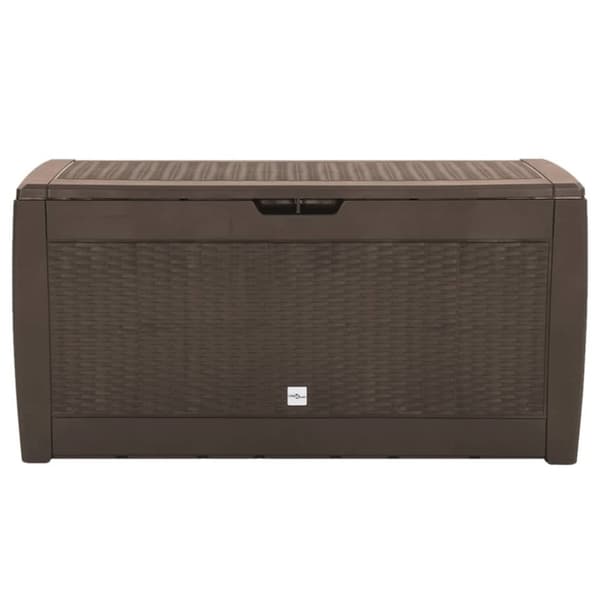 Dynbox brun 119x48x60 cm polypropen