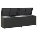 Miniatyrbild 1 av 2: Dynbox konstrotting 200x50x60 cm svart