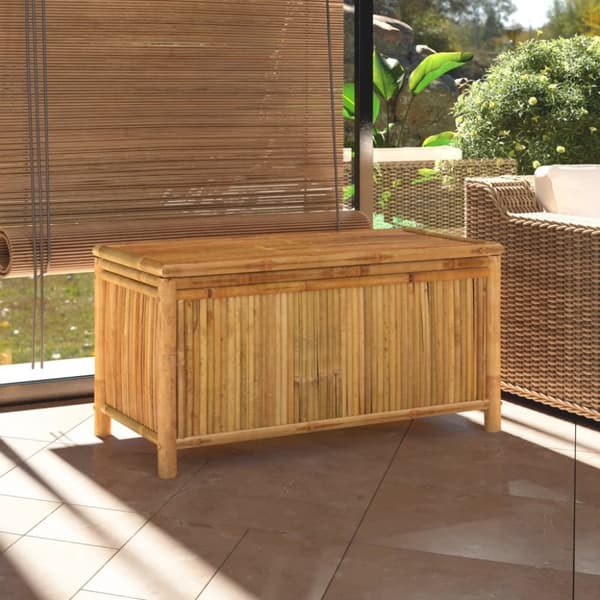 Trädgårdslåda 110x52x55cm bambu