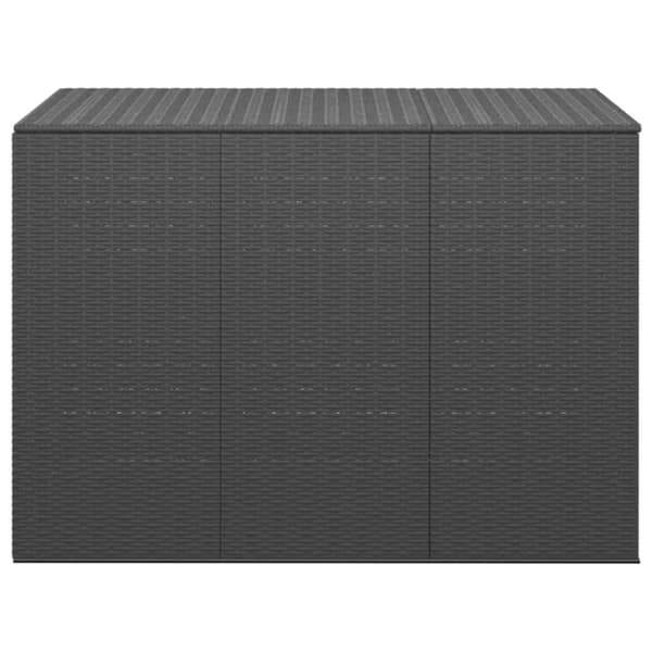 Dynbox PE-rotting 145x100x103 cm svart