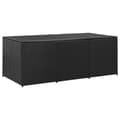 Miniatyrbild 1 av 2: Dynbox konstrotting 180x90x70 cm svart