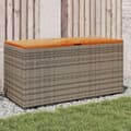 Miniatyrbild 1 av 2: Dynbox grå 110x50x54 cm konstrotting akaciaträ