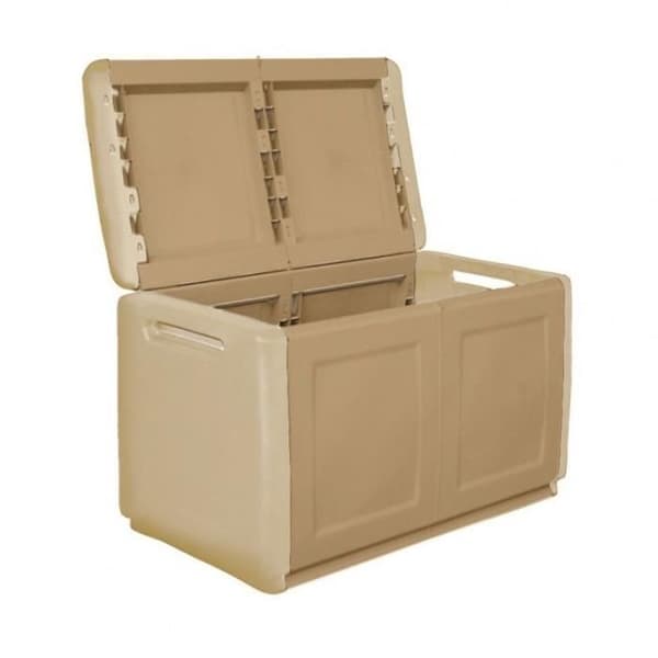 Utomhushartslåda - CB2/T - Kompakt, robust och rymlig - Beige
