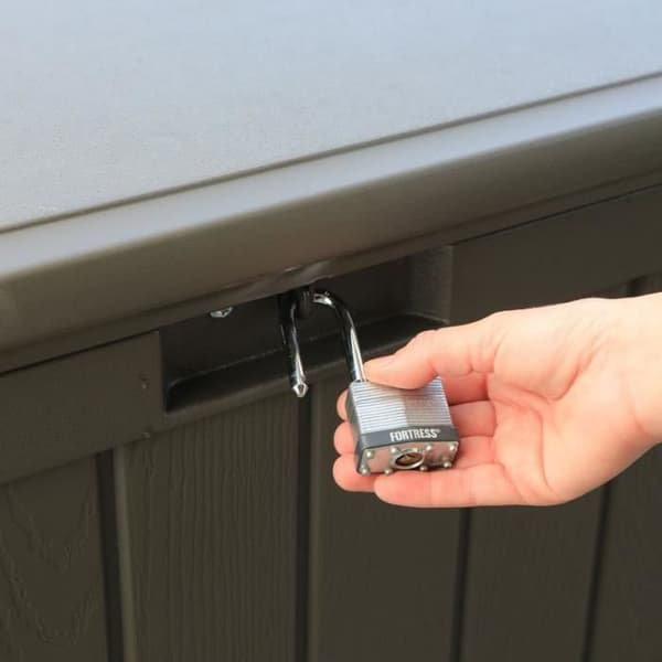 Förvaringslåda - LIVSTID - 127,9 x 64 x 67,2 cm - 439 liter - HDPE - Väderbeständig
