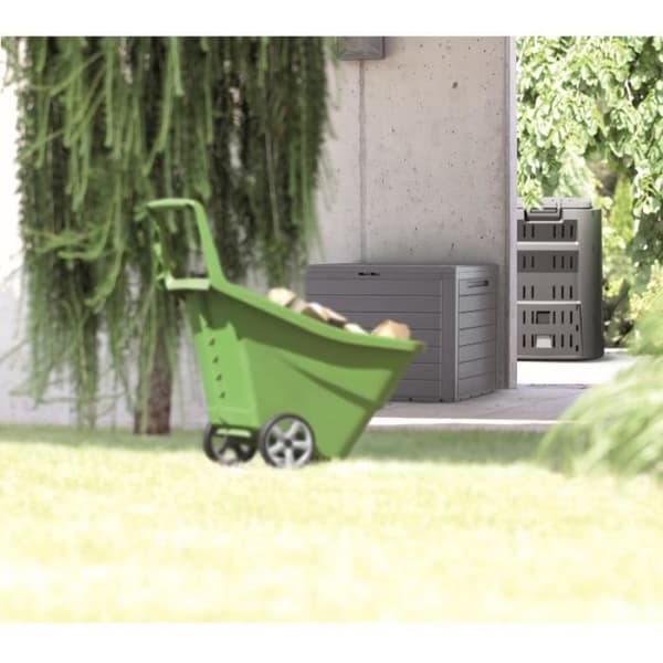 Prosperplast Låsbar trädgårdslåda 190L antracit Boardebox