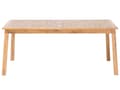 Pikkukuva 8 / 11: Puutarhapöytä vaalea 180/240 x 75 x 100 cm akaasia jatkettava 6-8 hengelle suorakulmio