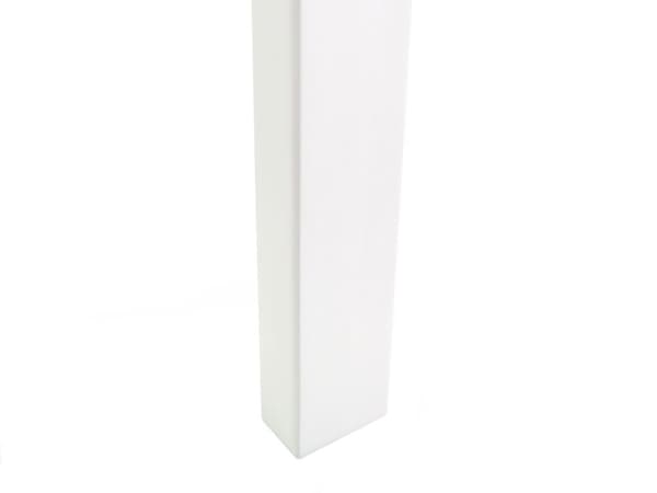 Trädgårdsbord Vitt Akaciaträ Rektangulärt 100 x 55 cm Vädertålig Modern Skandinavisk
