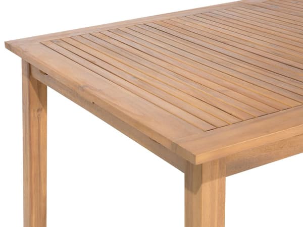 Trädgårdsbord Akaciaträ 180/240 x 100 cm Hopfällbart för 8 Personer Rektangulärt