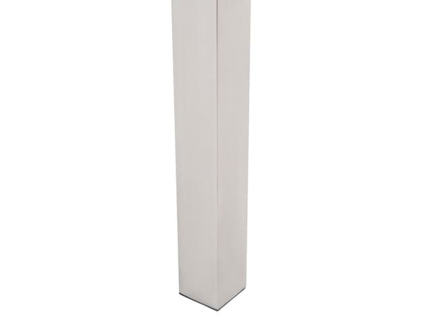 Have Spisebordssæt Sort og Sølv Granitbordplade Stål Ben Udendørs Modstandsdygtig 8 Personers 220 x 100 x 74 cm
