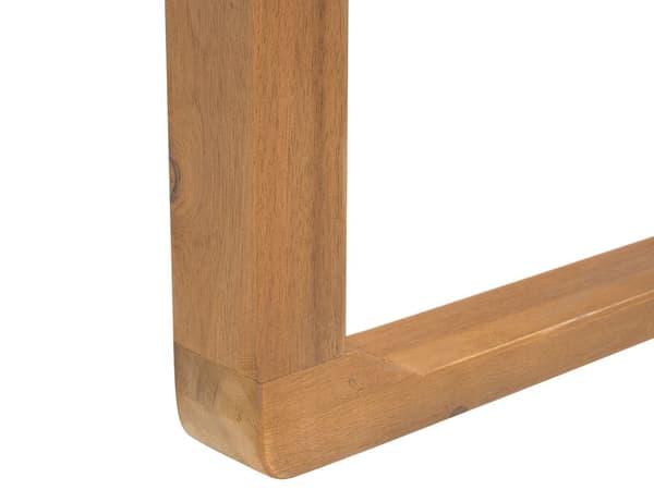 Havespisebord Lyst Akacietræ 180 x 90 cm Rektangulær Top Vejrbestandig Klassisk Design