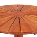 Pikkukuva 4 / 6: vidaXL Bistropöytä 70x70 cm täysi akaasiapuu