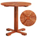 Pikkukuva 1 / 6: vidaXL Bistropöytä 70x70 cm täysi akaasiapuu