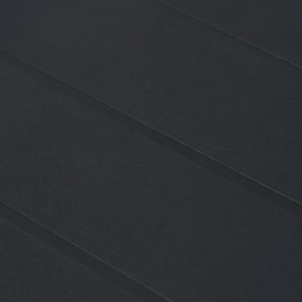 vidaXL havebord 220 x 90 x 72 cm plastik rattanlook antracitgrå