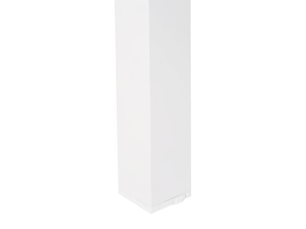Utomhus Trädgårdsbord i Grå Färg 75 x 168/248 x 100 cm med Bordsskiva av Aluminium Utdragbart