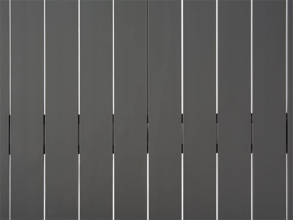 Utomhus Rektangulärt Trädgårdsbord av ALuminium i Grå Färg 200 x 105 cm i Modern och Industriell Stil
