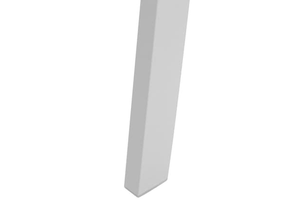 Udendørs spisebord Lyst Træ Plast Træ Lamelplade Aluminiumsstel Ben Runde 105 cm 4 Personers