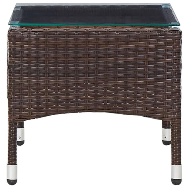 vidaXL Soffbord brun 60x40x36 cm konstrotting