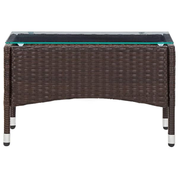 vidaXL Soffbord brun 60x40x36 cm konstrotting