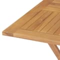 Miniatyrbillede 5 af 8: vidaXL foldbart havebord 85x85x76 cm massivt teaktræ